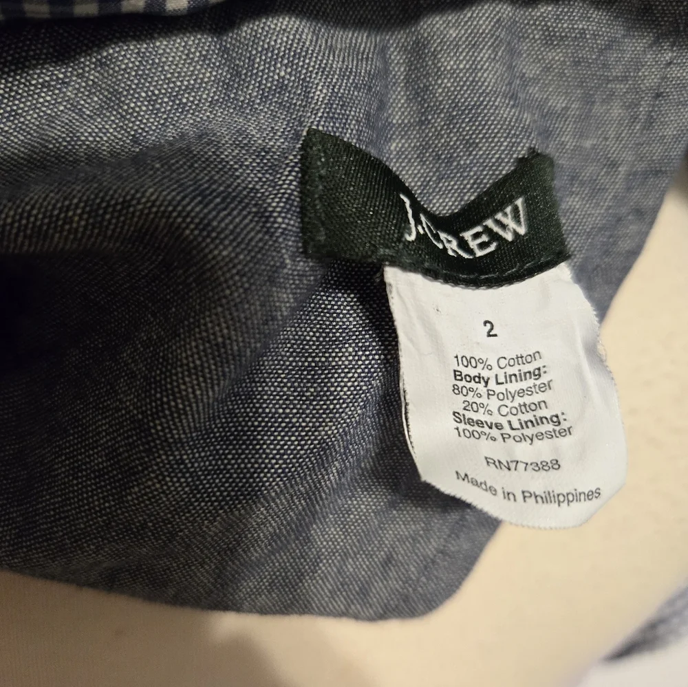 JCrew: Women's Blue Blazer - Picture 5 of 5